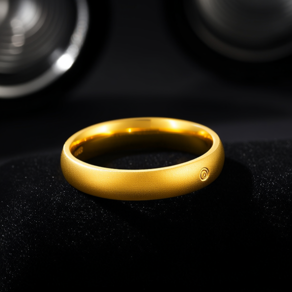 黄金戒指一克多大图片